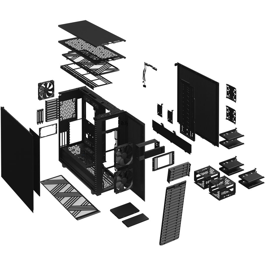 Alternate-Image1 Image for Fractal Design Define 7 XL Black Solid
