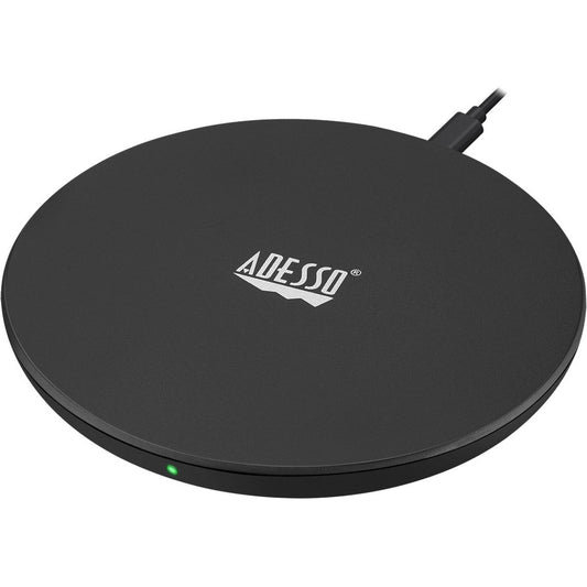 Main Image for Adesso 10W Max Qi-Certified Disc-Style Wireless Charger
