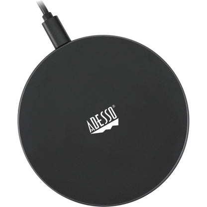 Alternate-Image1 Image for Adesso 10W Max Qi-Certified Disc-Style Wireless Charger