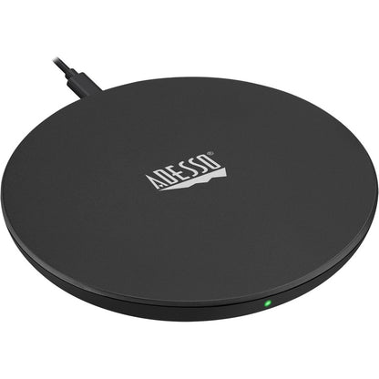 Alternate-Image3 Image for Adesso 10W Max Qi-Certified Disc-Style Wireless Charger