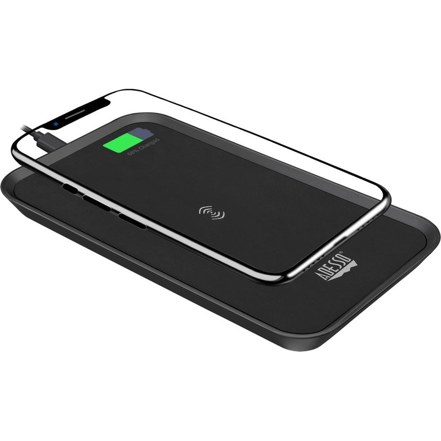 Alternate-Image10 Image for Adesso 10W Max Qi-Certified 3-Coil Wireless Charging Pad