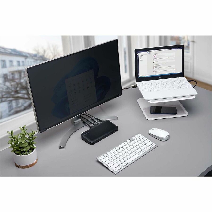 Life-Style Image for Kensington MagPro 27.0" Monitor Privacy Screen with Magnetic Strip Black