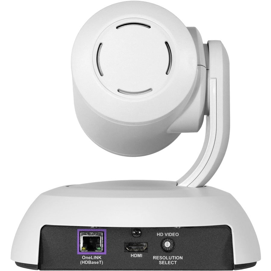 Rear Image for Vaddio RoboSHOT 12E HDBT OneLINK HDMI Video Conferencing System - PTZ Camera and HDMI Interface - White