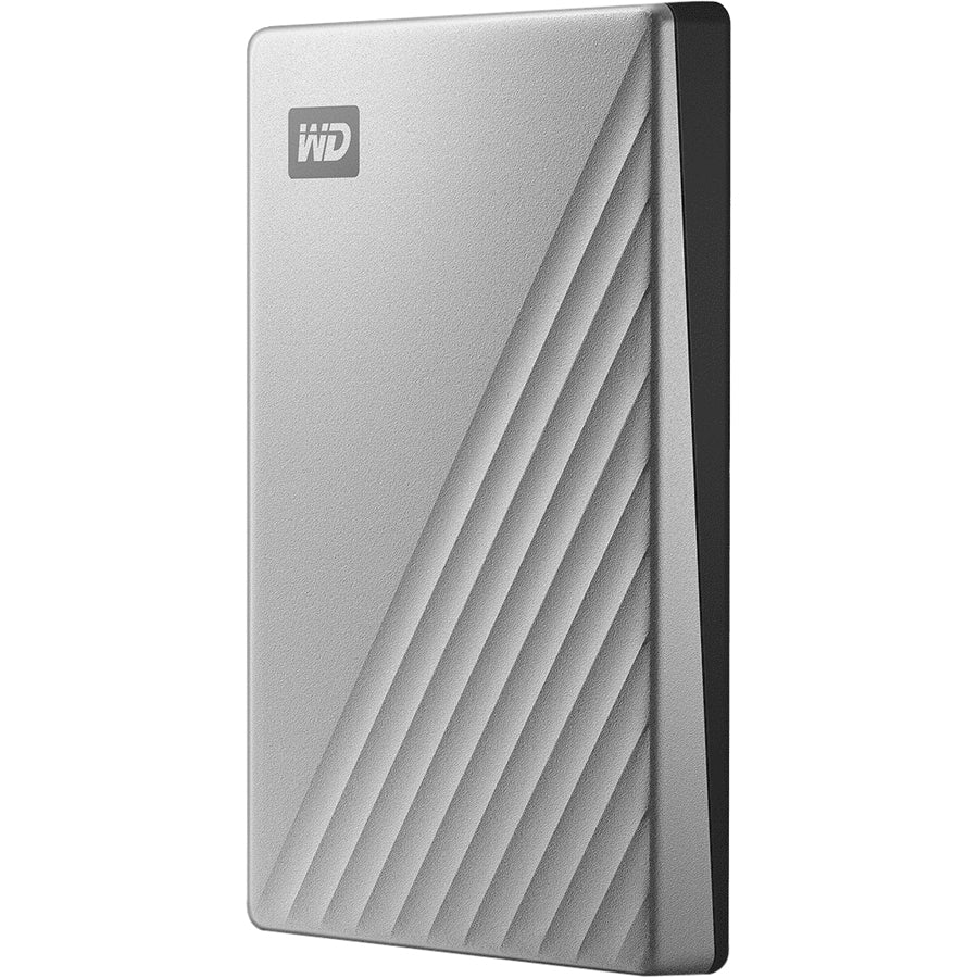 Alternate-Image2 Image for WD My Passport Ultra WDBPMV0050BSL 5 TB Portable Hard Drive - External - Silver