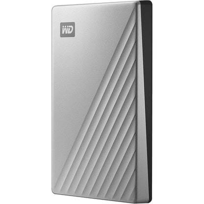 Alternate-Image2 Image for WD My Passport Ultra WDBPMV0050BSL 5 TB Portable Hard Drive - External - Silver