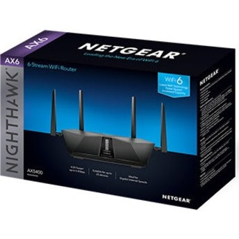 Alternate-Image1 Image for Netgear Nighthawk AX6 RAX50 Wi-Fi 6 IEEE 802.11ax Ethernet Wireless Router