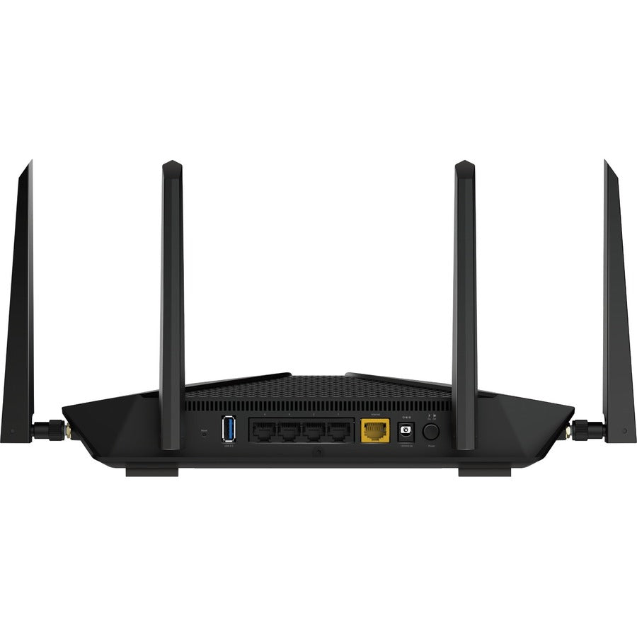 Rear Image for Netgear Nighthawk AX6 RAX50 Wi-Fi 6 IEEE 802.11ax Ethernet Wireless Router