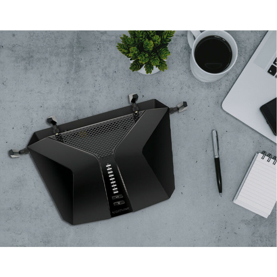 Life-Style Image for Netgear Nighthawk AX6 RAX50 Wi-Fi 6 IEEE 802.11ax Ethernet Wireless Router