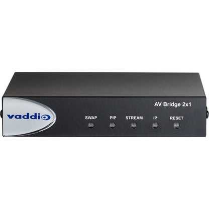 Alternate-Image1 Image for Vaddio AV Bridge 2x1 Video and Audio Mixer for Video Conferencing - Black