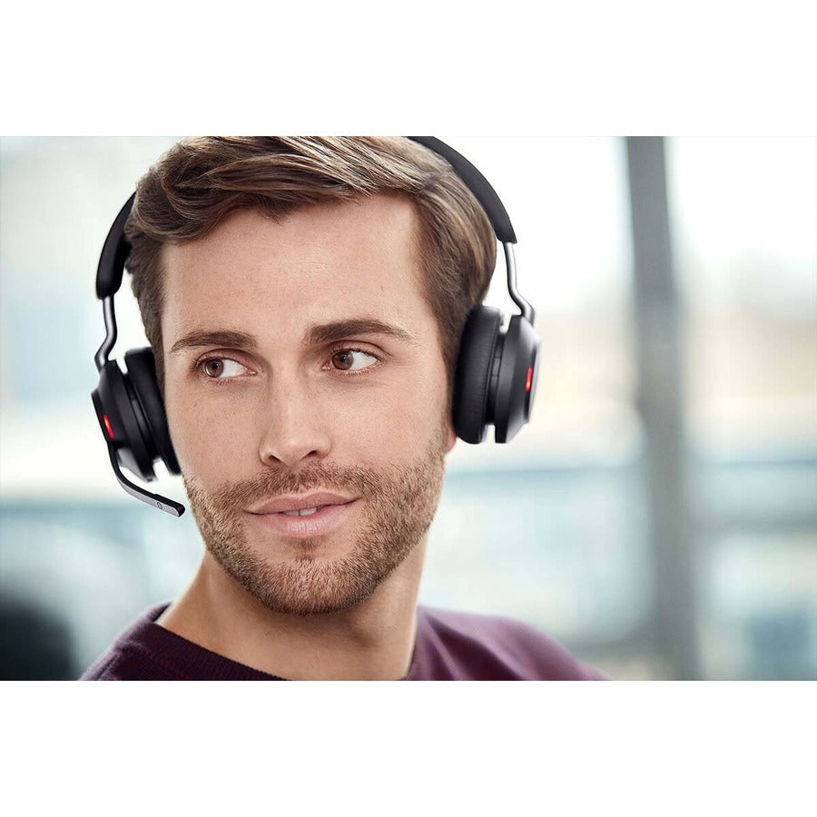 Alternate-Image3 Image for Jabra Evolve2 65 Headset with Desk Stand