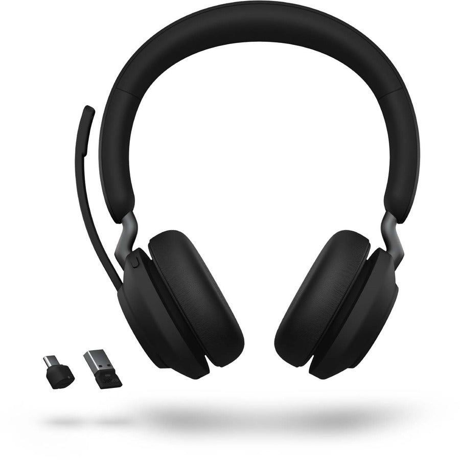 Alternate-Image4 Image for Jabra Evolve2 65 Headset with Desk Stand
