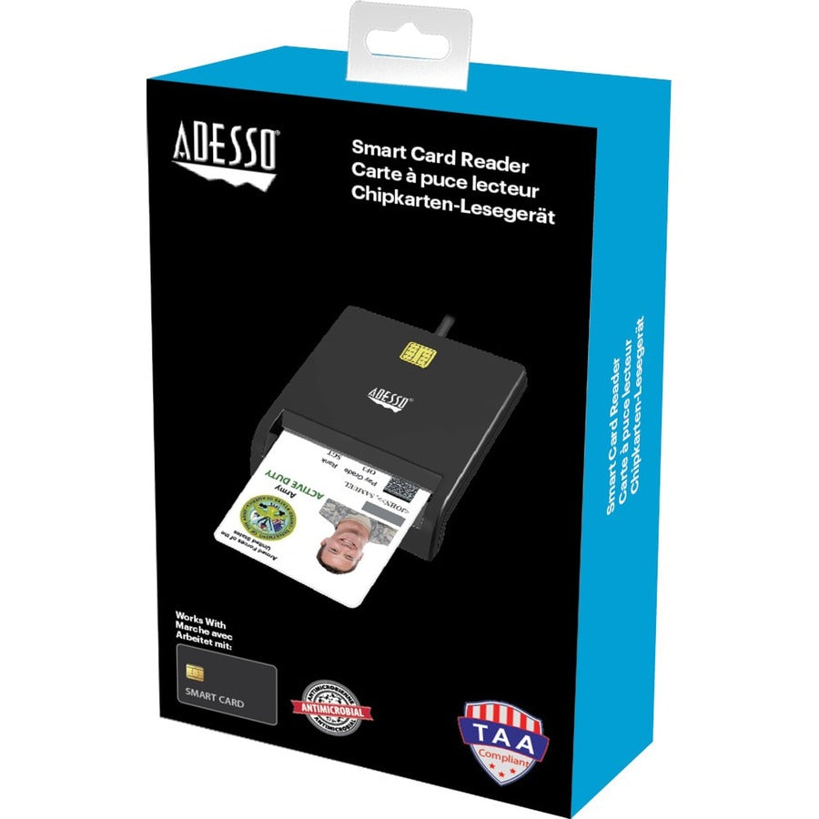 Alternate-Image4 Image for Adesso SCR-100 Smart Card Reader