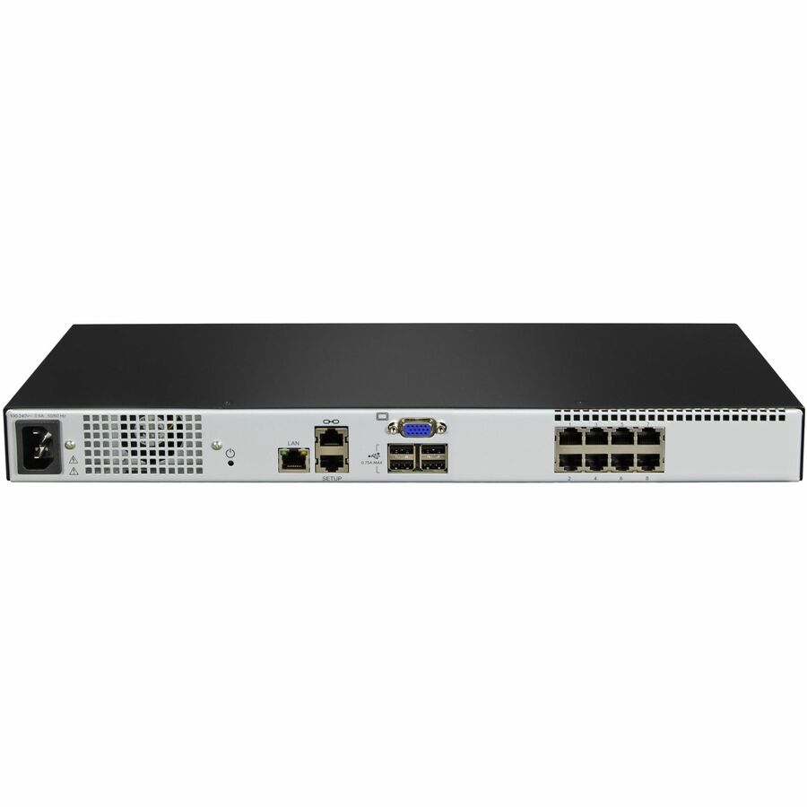 Alternate-Image1 Image for Vertiv Avocent AV3000 KVM Over IP Switch | 8 port KVM | VGA Cable (AV3108-400)