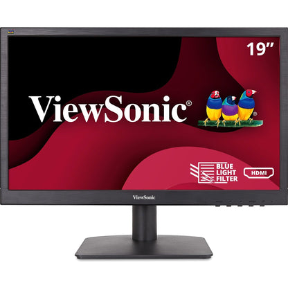 Main Image for ViewSonic VA1903H 19-Inch WXGA 1366x768p 16:9 Widescreen Monitor with Enhanced View Comfort, Custom ViewModes and HDMI for Home and Office