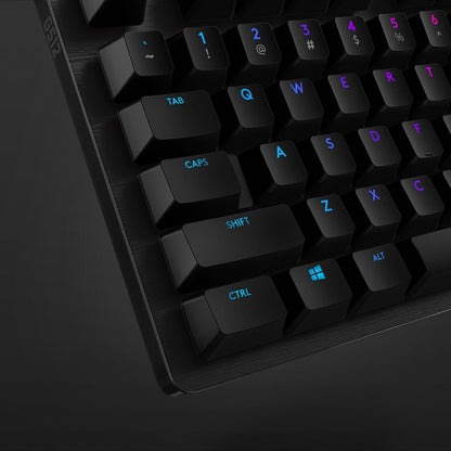 Alternate-Image9 Image for Logitech G512 RGB Mechanical Gaming Keyboard, GX Blue, USB Passthrough