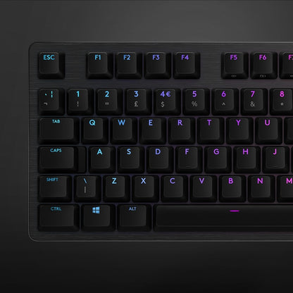 Alternate-Image6 Image for Logitech G512 RGB Mechanical Gaming Keyboard, GX Blue, USB Passthrough