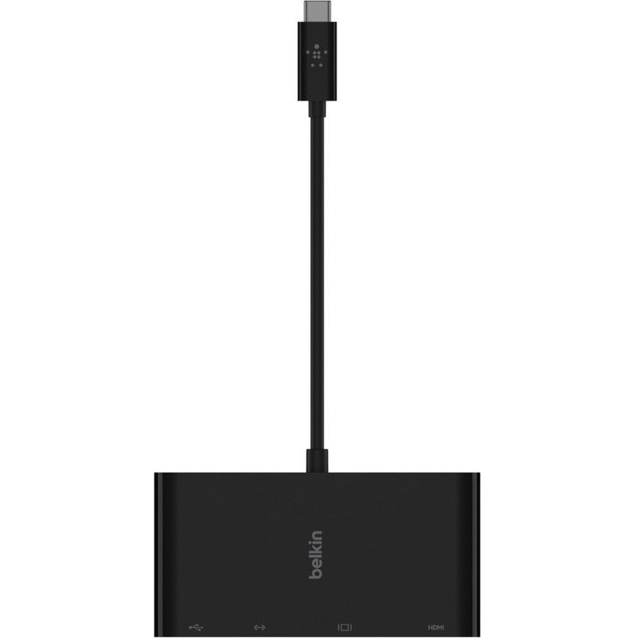 Alternate-Image2 Image for Belkin USB-C Multiport Adapter, USB-C to HDMI - USB A 3.0 - VGA - Ethernet, up 4k Resolution