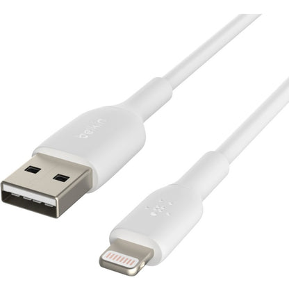 Alternate-Image4 Image for Belkin BoostCharge Lightning to USB-A Cable (1 meter / 3.3 foot, White)