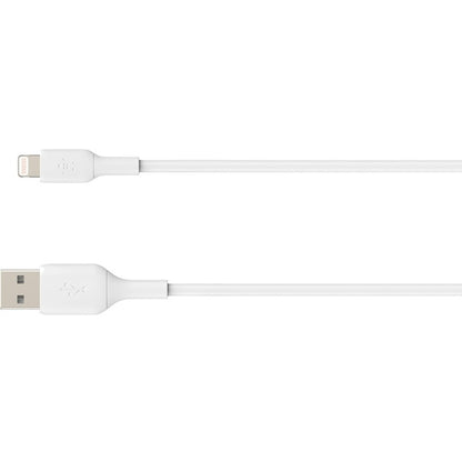 Alternate-Image5 Image for Belkin BoostCharge Lightning to USB-A Cable (1 meter / 3.3 foot, White)