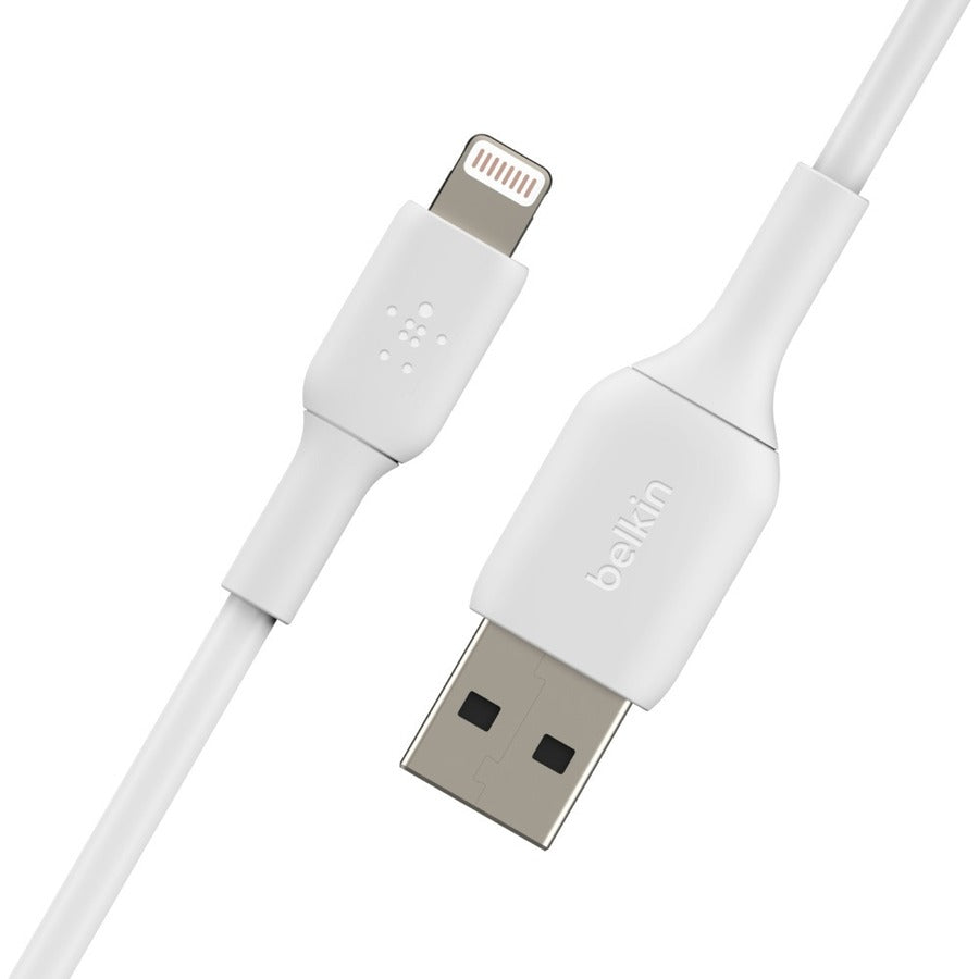 Alternate-Image3 Image for Belkin BoostCharge Lightning to USB-A Cable (1 meter / 3.3 foot, White)