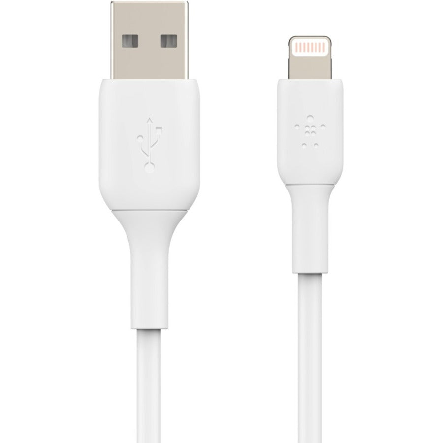 Alternate-Image2 Image for Belkin BoostCharge Lightning to USB-A Cable (1 meter / 3.3 foot, White)