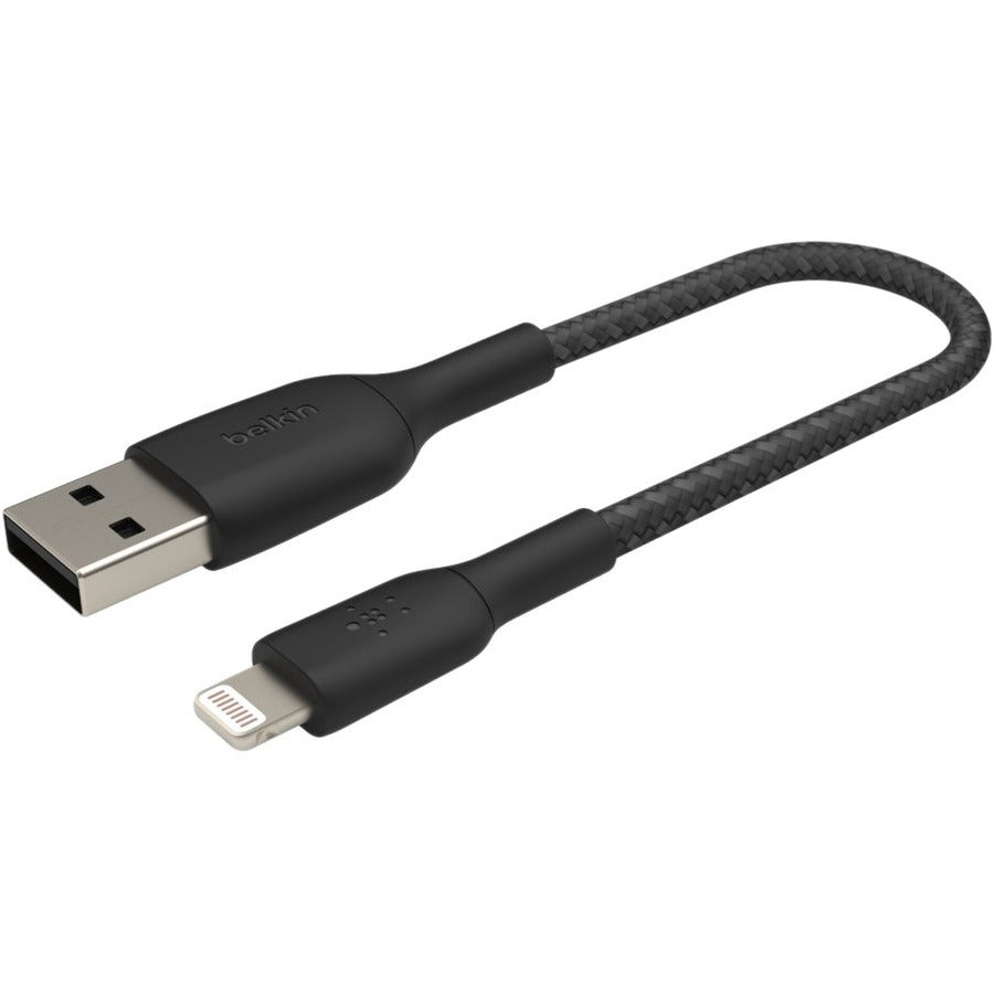 Alternate-Image5 Image for Belkin BoostCharge Braided Lightning to USB-A Cable (1 meter / 3.3 foot, Black)