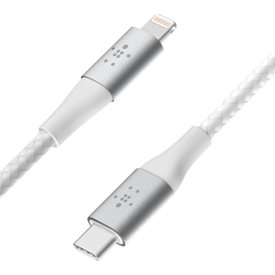 Alternate-Image5 Image for Belkin Braided USB-C to Lightning Cable (2m / 6.6ft, White)