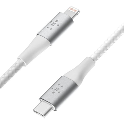 Alternate-Image5 Image for Belkin Braided USB-C to Lightning Cable (2m / 6.6ft, White)