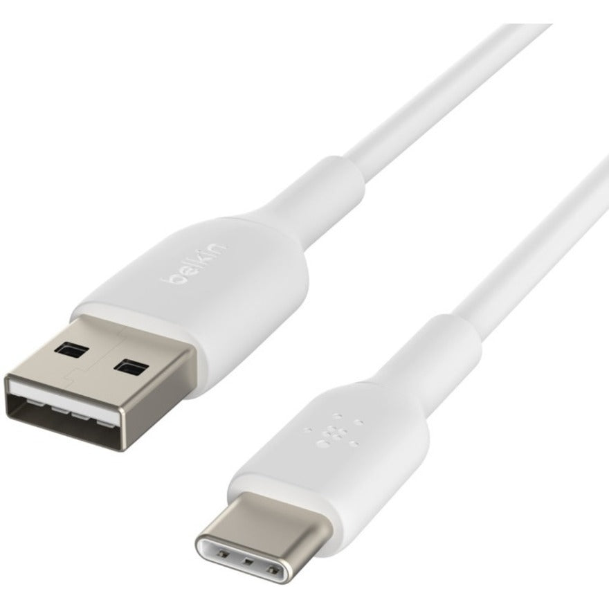 Alternate-Image3 Image for Belkin USB-C to USB-A Cable (2m / 6.6ft, White)