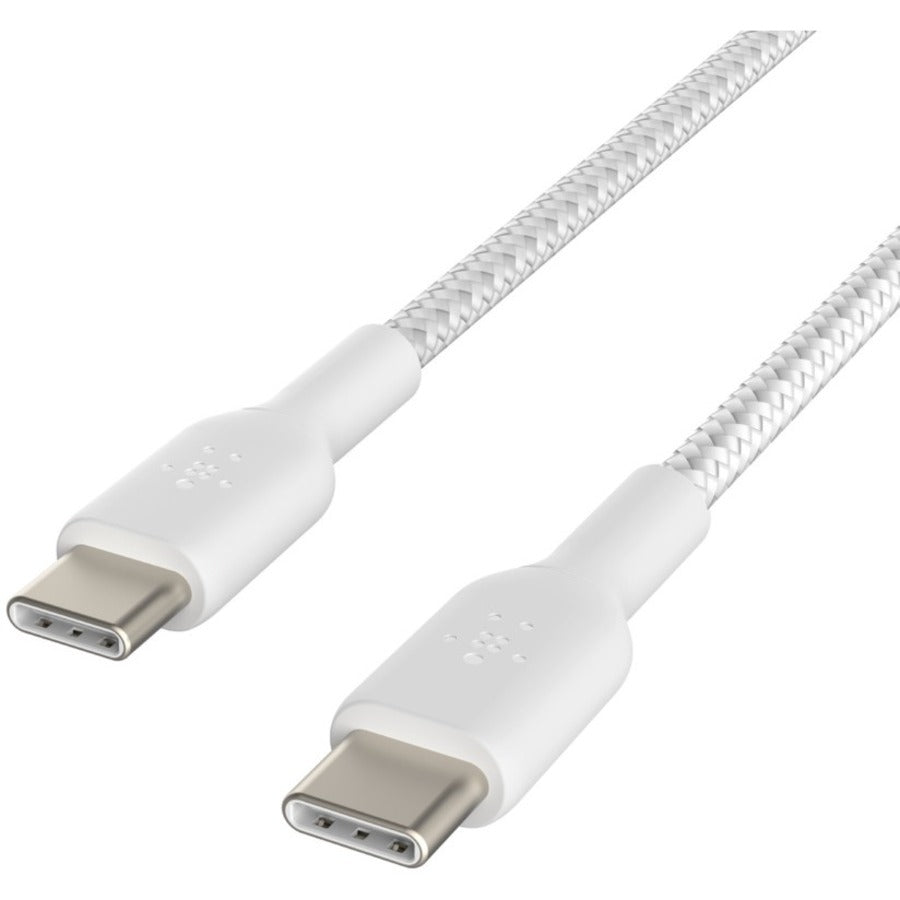 Alternate-Image4 Image for Belkin Braided USB-C to USB-C Cable (1m / 3.3ft, White)