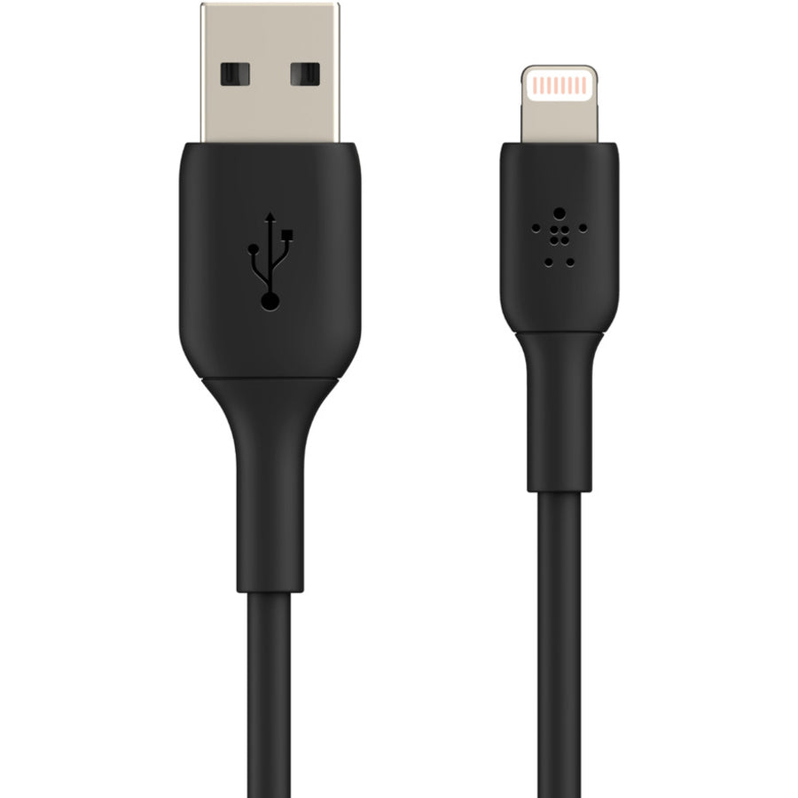Alternate-Image2 Image for Belkin BoostCharge Lightning to USB-A Cable (1 meter / 3.3 foot, Black)