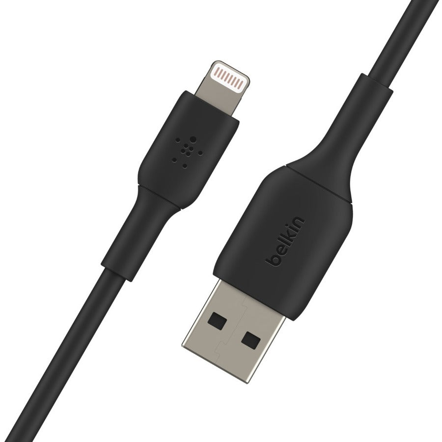 Alternate-Image3 Image for Belkin BoostCharge Lightning to USB-A Cable (1 meter / 3.3 foot, Black)