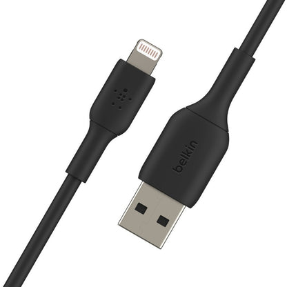 Alternate-Image3 Image for Belkin BoostCharge Lightning to USB-A Cable (1 meter / 3.3 foot, Black)