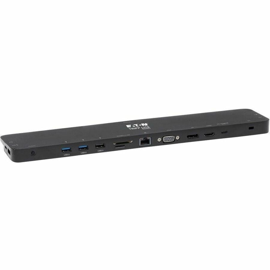 Main Image for Eaton Tripp Lite Series USB-C Dock, Triple Display - 4K HDMI & DP, VGA, USB 3.x (5Gbps) and USB 2.0 Hub Ports, GbE, 100W PD Charging