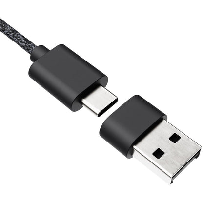 Alternate-Image4 Image for Logitech Zone Wired Noise Cancelling Headset, Certified for Microsoft Teams with advanced noise-canceling mic, USB-C with USB-A adapter, graphite.
