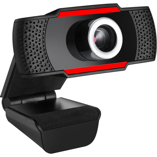Main Image for Adesso CyberTrack CyberTrack H3 Webcam - 1.3 Megapixel - 30 fps - Black, Red - USB 2.0