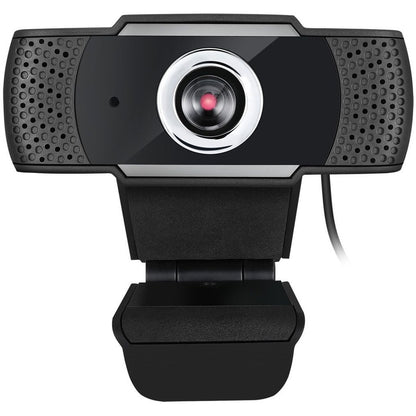 Front Image for Adesso CyberTrack H4 1080P USB Webcam - 2.1 Megapixel - 30 fps - Manual Focus-Tripod Mount