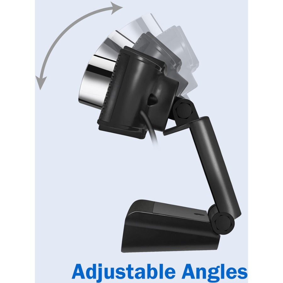 Alternate-Image2 Image for Adesso CyberTrack H4 1080P USB Webcam - 2.1 Megapixel - 30 fps - Manual Focus-Tripod Mount