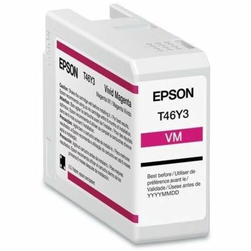 Main Image for Epson UltraChrome PRO T46Y Original Inkjet Ink Cartridge - Vivid Magenta Pack