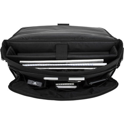 Alternate-Image1 Image for Lenovo Carrying Case (Messenger) for 15.6" Notebook - Black