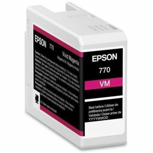 Main Image for Epson UltraChrome Pro10 770 Original Inkjet Ink Cartridge - Vivid Magenta Pack