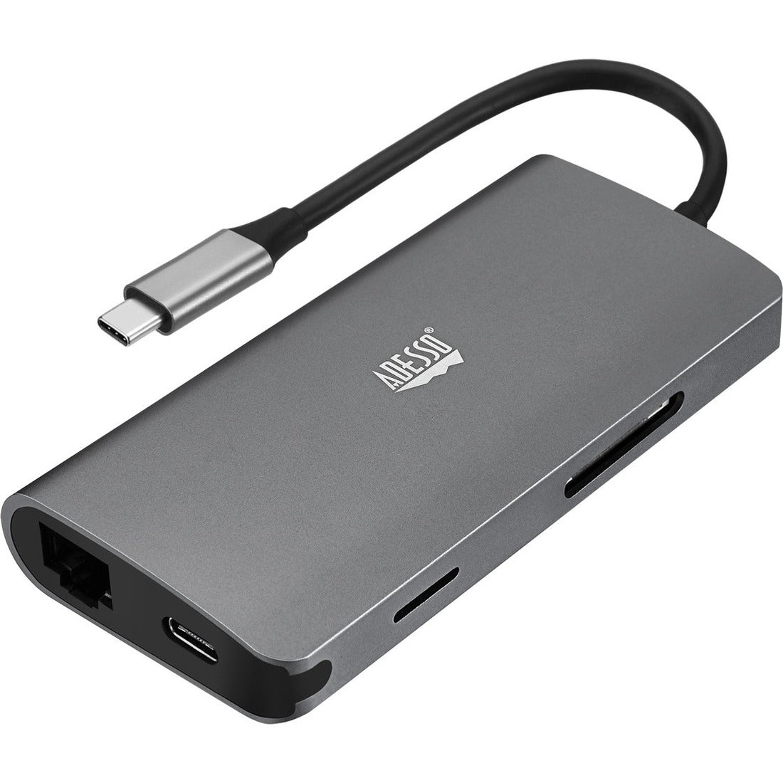 Main Image for Adesso 8-in-1 USB-C Multi-Port Docking Station (TAA Compliant)