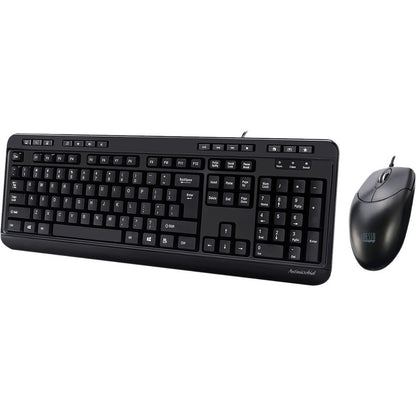 Alternate-Image1 Image for Adesso Antimicrobial Multimedia Desktop Keyboard and Mouse Combo