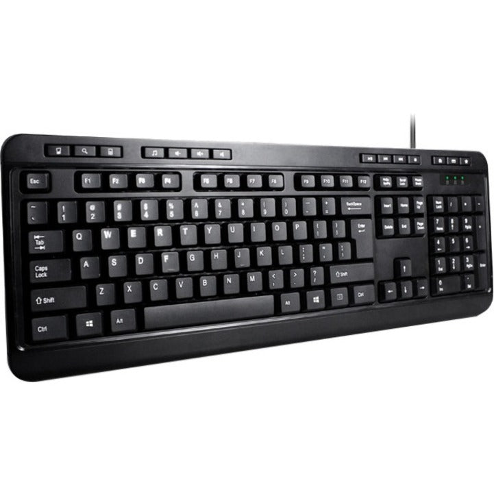 Alternate-Image4 Image for Adesso Antimicrobial Multimedia Desktop Keyboard and Mouse Combo