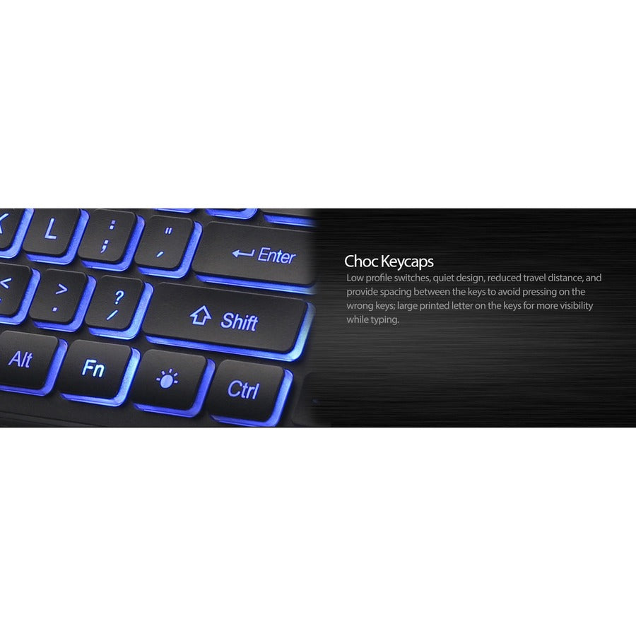 Alternate-Image2 Image for Adesso Large Print Illuminated Desktop Keyboard