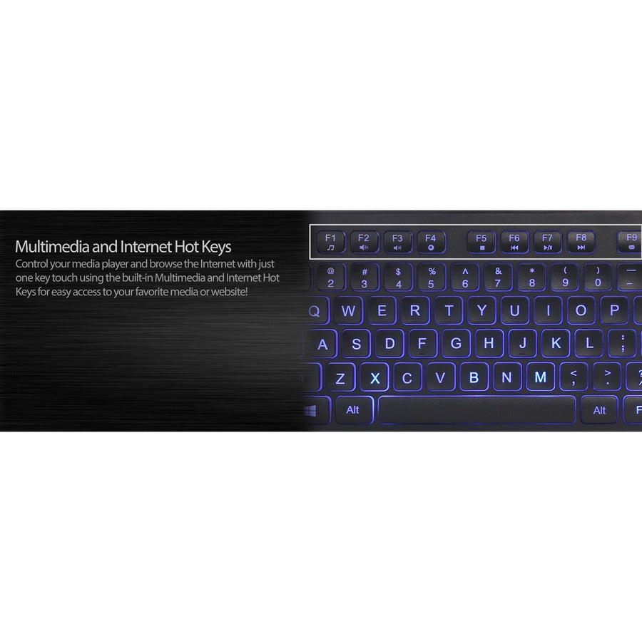 Alternate-Image1 Image for Adesso Large Print Illuminated Desktop Keyboard