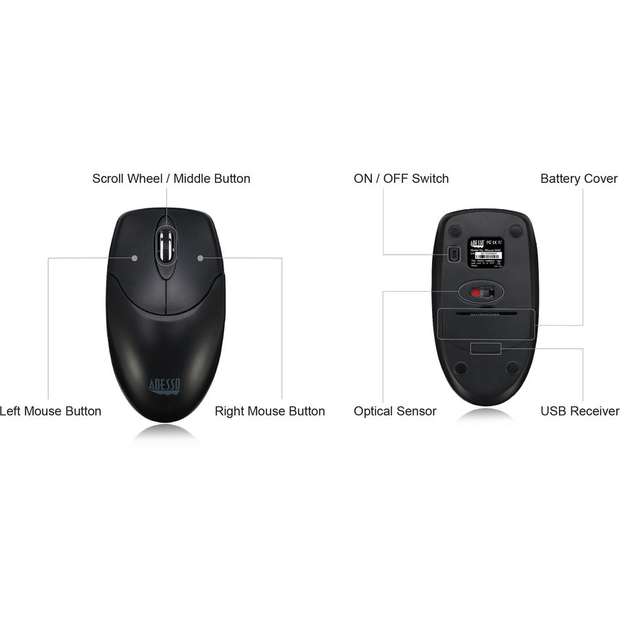 Alternate-Image1 Image for Adesso Antimicrobial Wireless Desktop Mouse