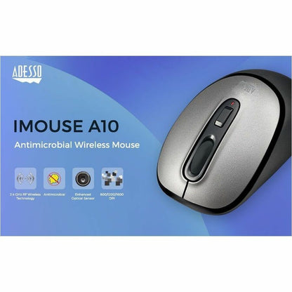 Alternate-Image9 Image for Adesso Antimicrobial Wireless Mouse