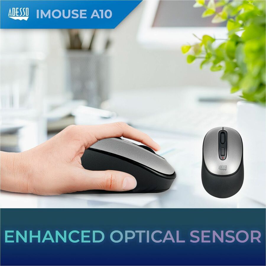 Alternate-Image10 Image for Adesso Antimicrobial Wireless Mouse