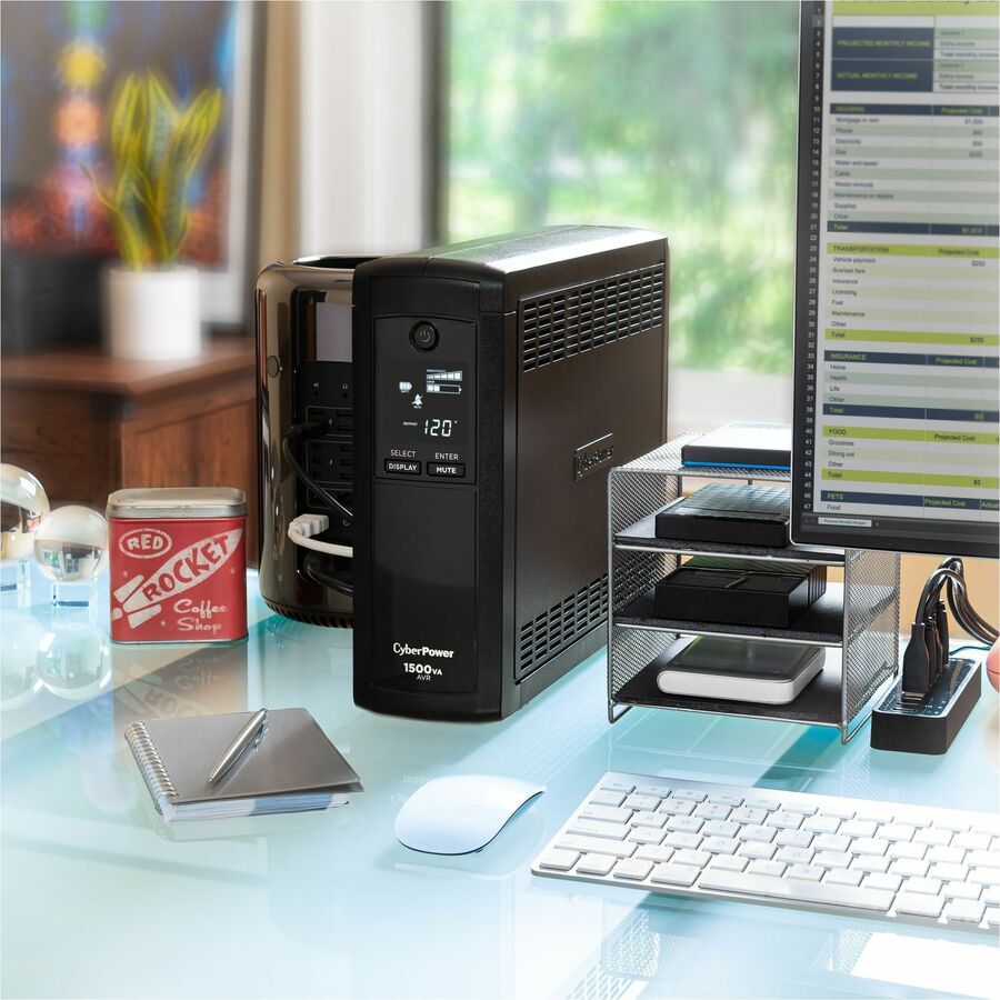 Alternate-Image6 Image for CyberPower CP1500AVRLCDTAA TAA Compliant UPS System